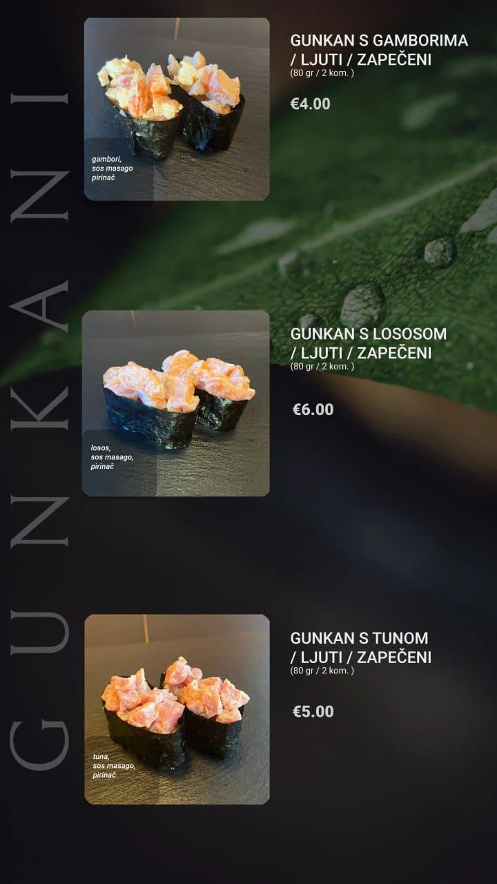 Галерея Sakura sushi