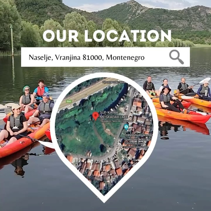 Галерея SUP - KAYAK - ME skadar